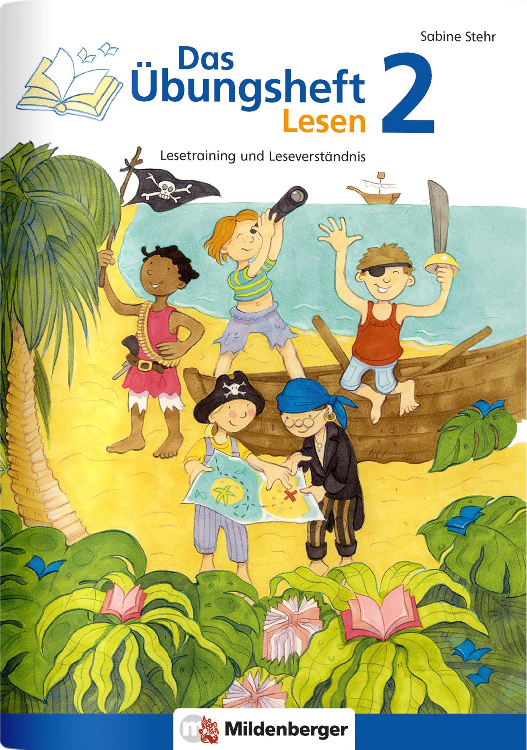 Vorderes Coverbild Das Übungsheft Lesen 2