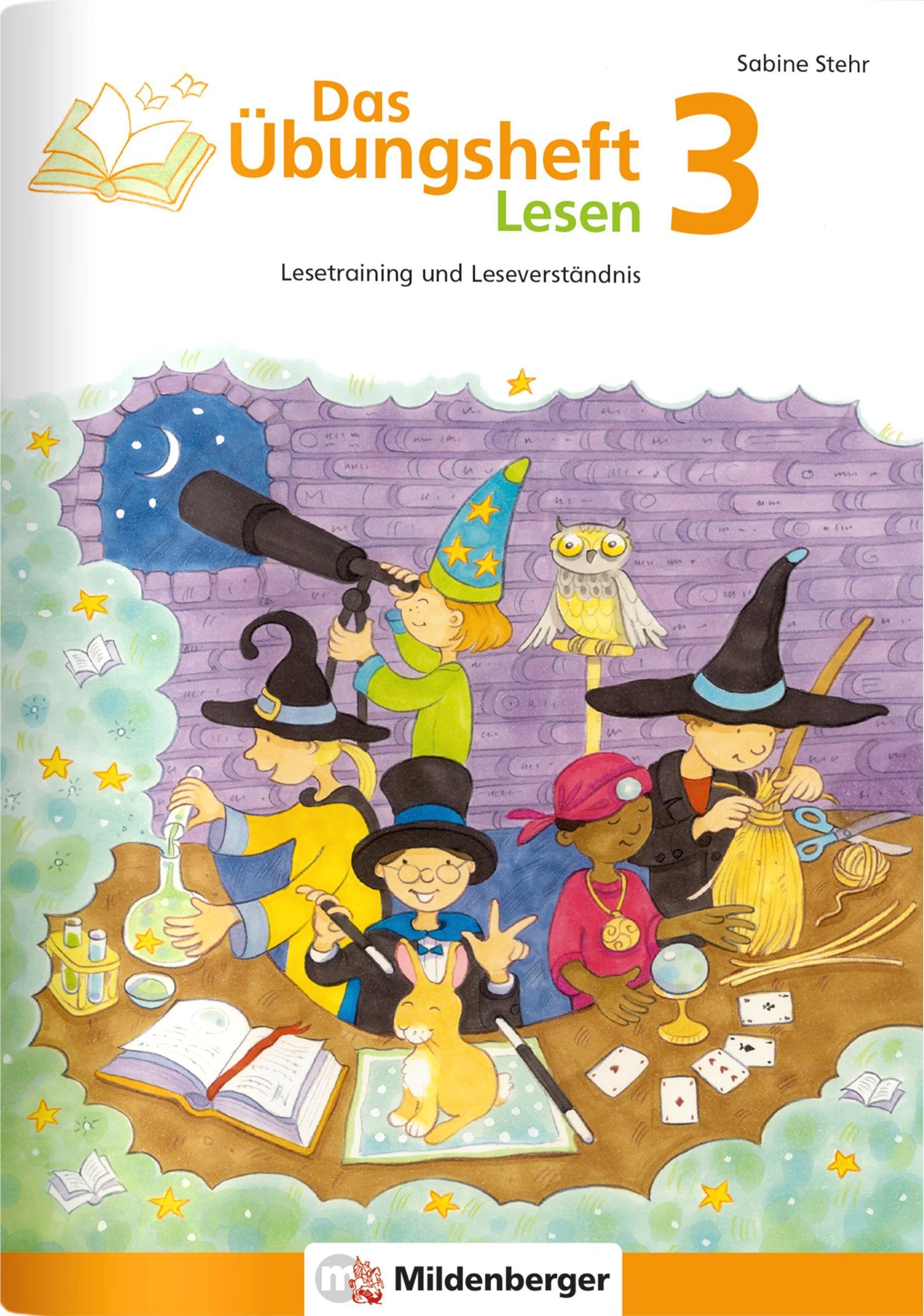 Vorderes Coverbild Das Übungsheft Lesen 3