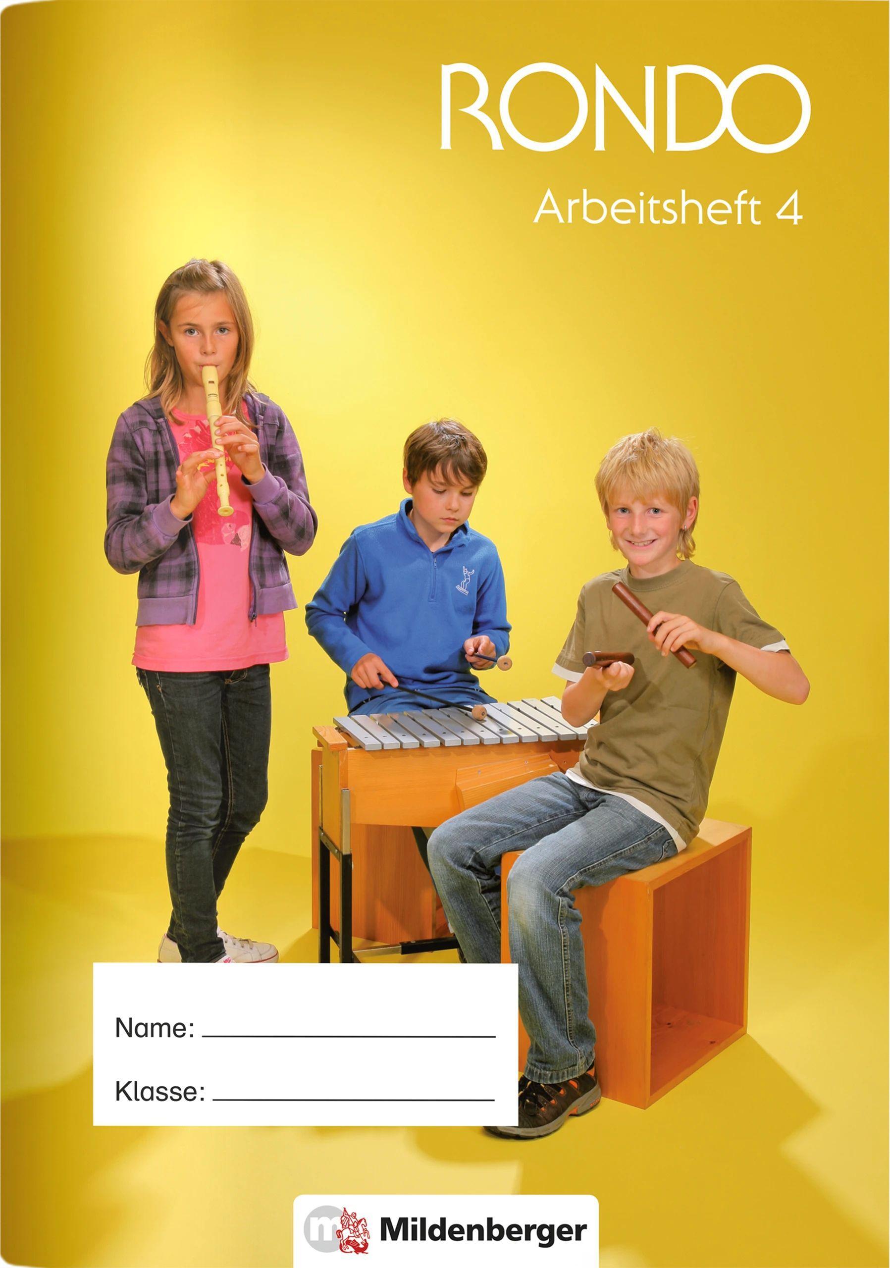 Vorderes Coverbild RONDO 3/4 - Arbeitsheft 4, Neuausgabe