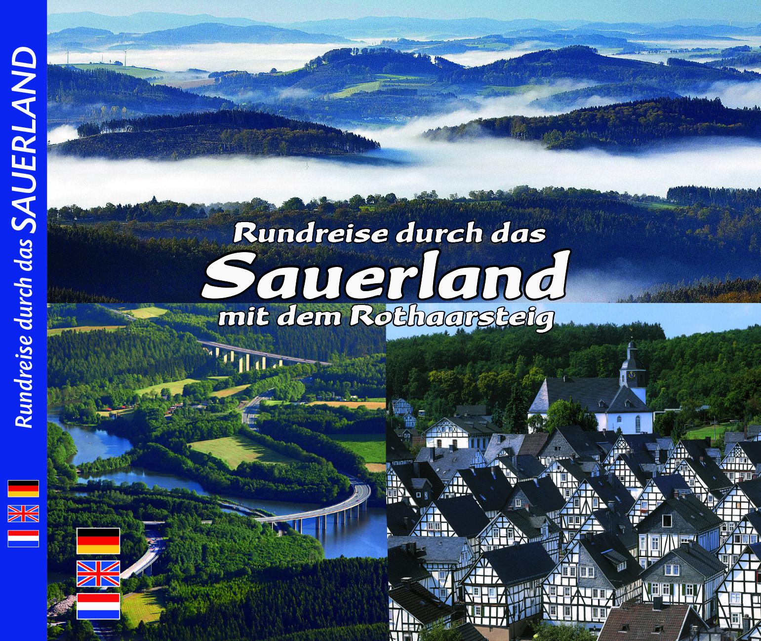 Vorderes Coverbild Rundreise durch das Sauerland mit dem Rothaarsteig