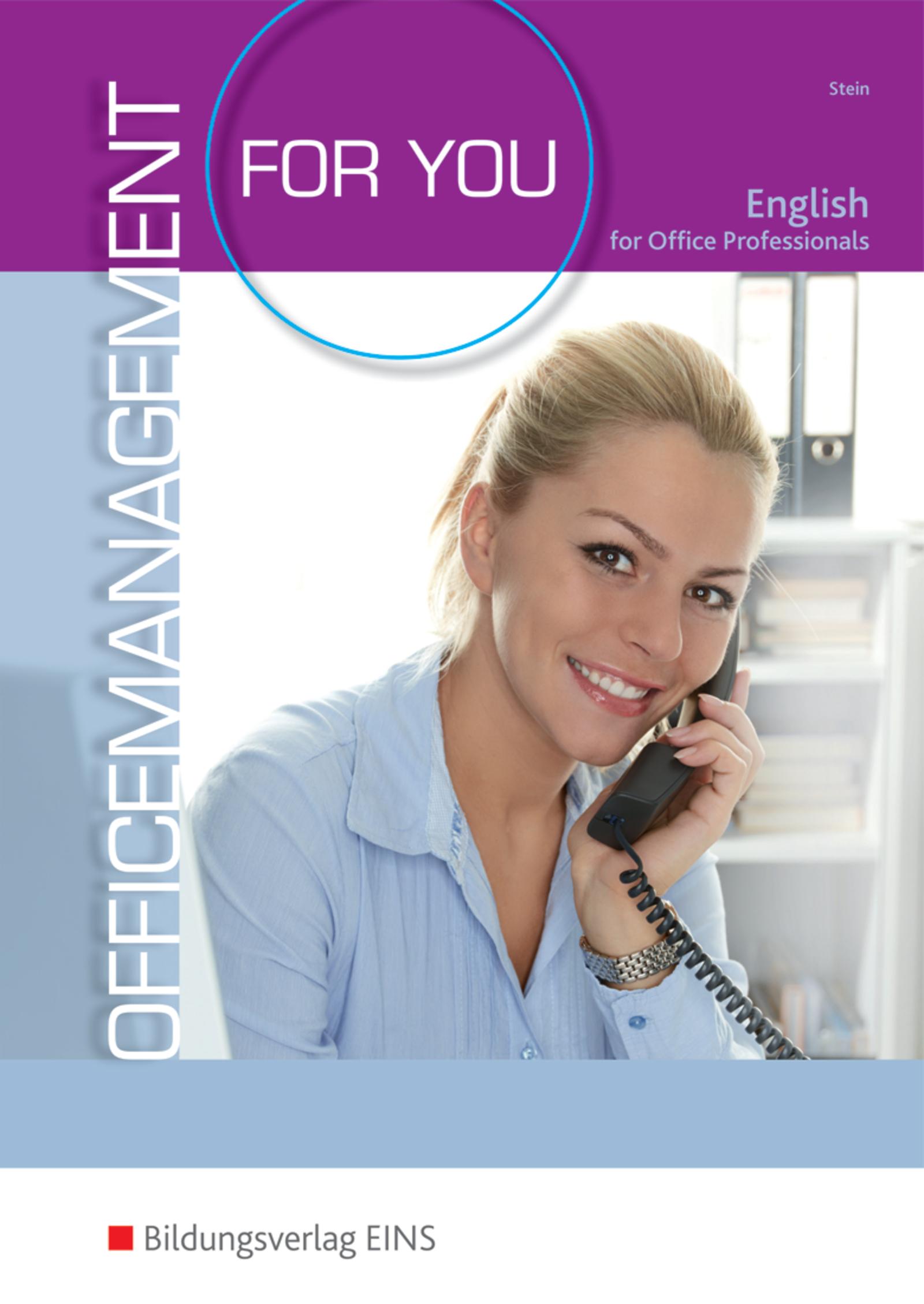 Vorderes Coverbild Office Management for you - English for Office Professionals