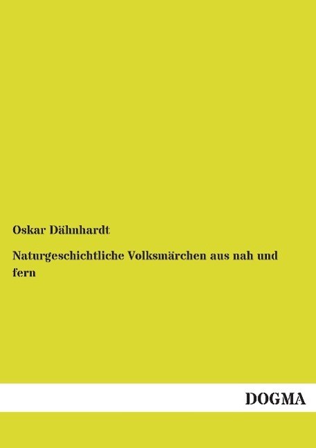 Vorderes Coverbild Naturgeschichtliche Volksmärchen aus nah und fern