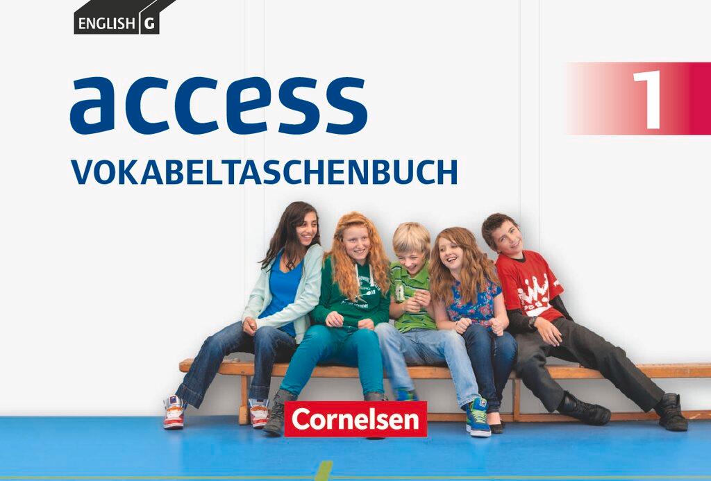 Vorderes Coverbild English G Access 01: 5. Schuljahr. Vokabeltaschenbuch