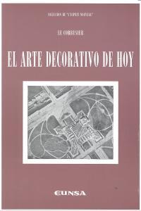 Vorderes Coverbild El arte decorativo de hoy
