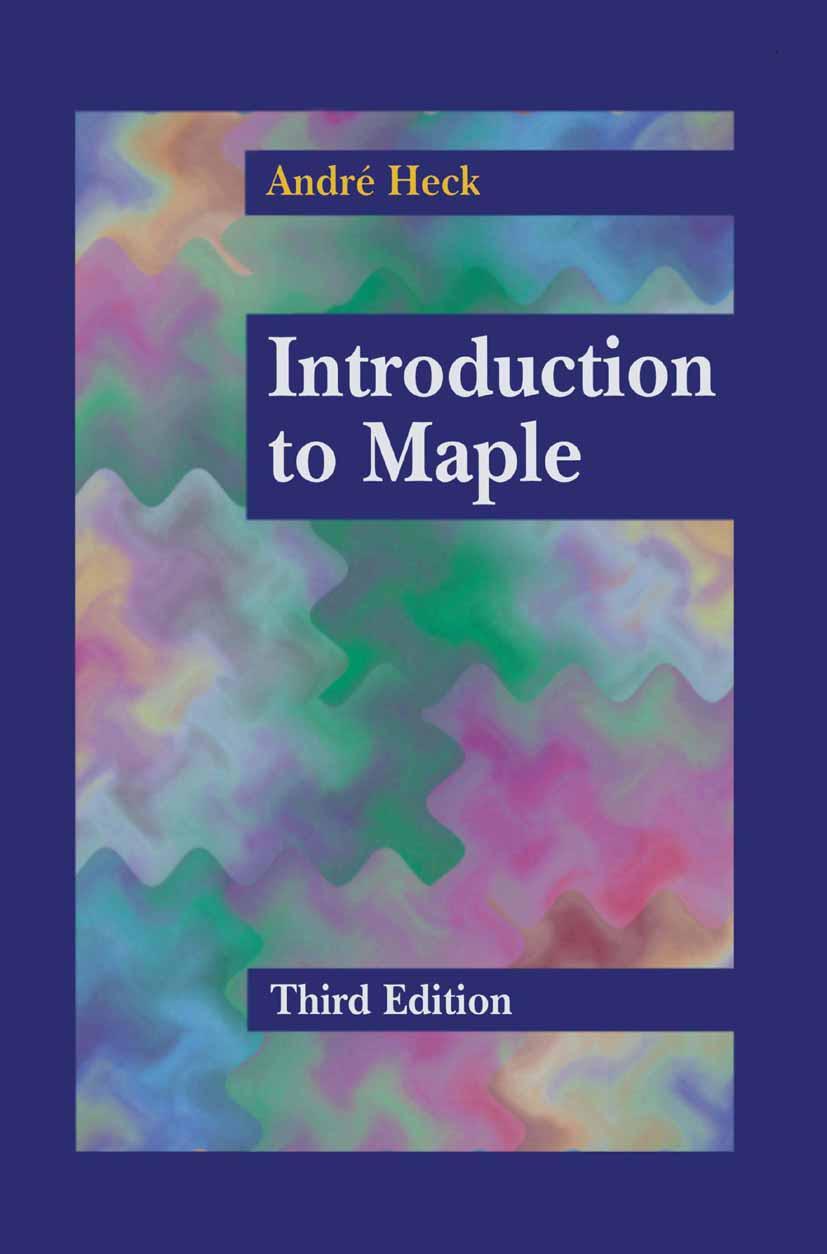 Vorderes Coverbild Introduction to Maple