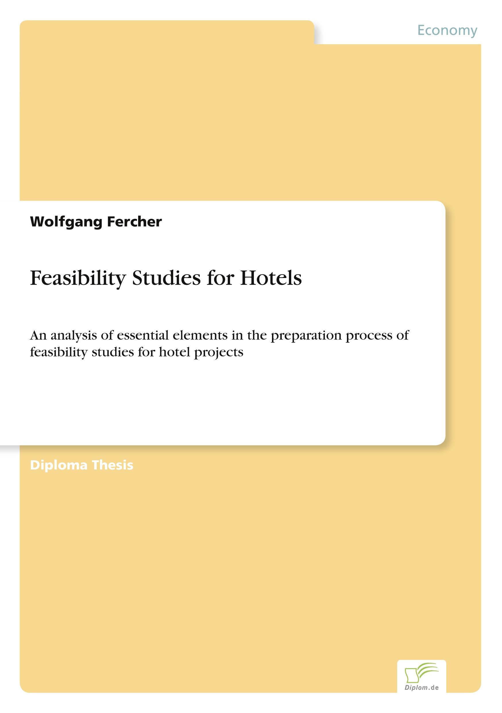 Vorderes Coverbild Feasibility Studies for Hotels
