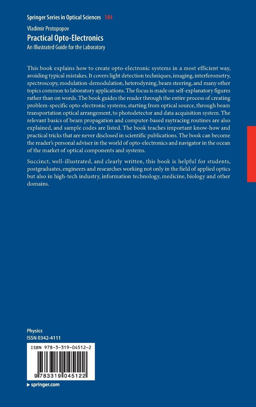 Rückseitencover Practical Opto-Electronics