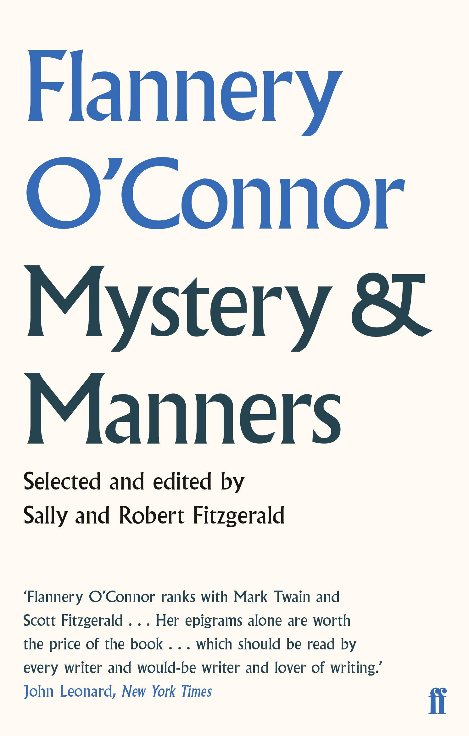 Vorderes Coverbild Mystery and Manners