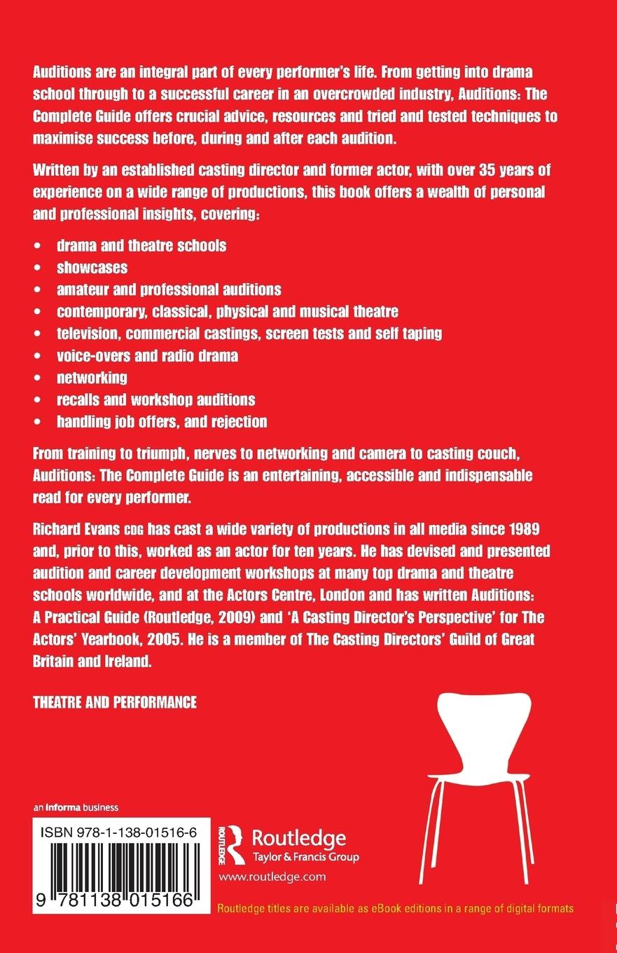 Rückseitencover Auditions