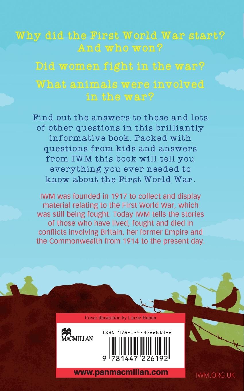 Rückseitencover How Can a Pigeon Be a War Hero? And Other Very Important Questions and Answers About the First World War