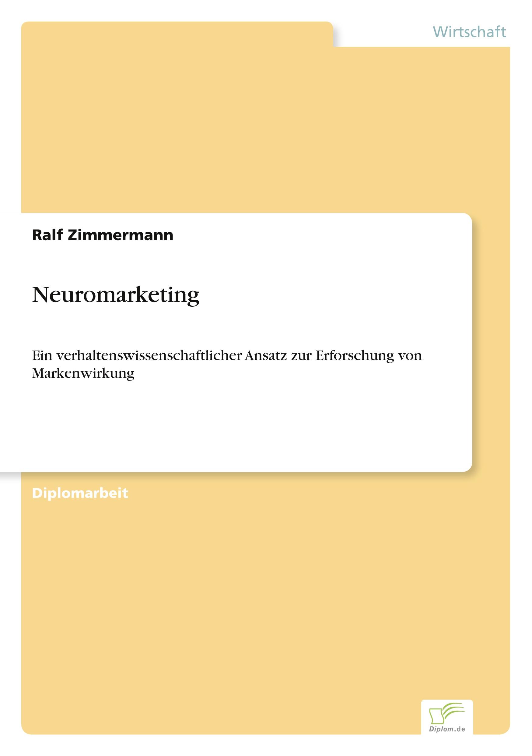 Vorderes Coverbild Neuromarketing