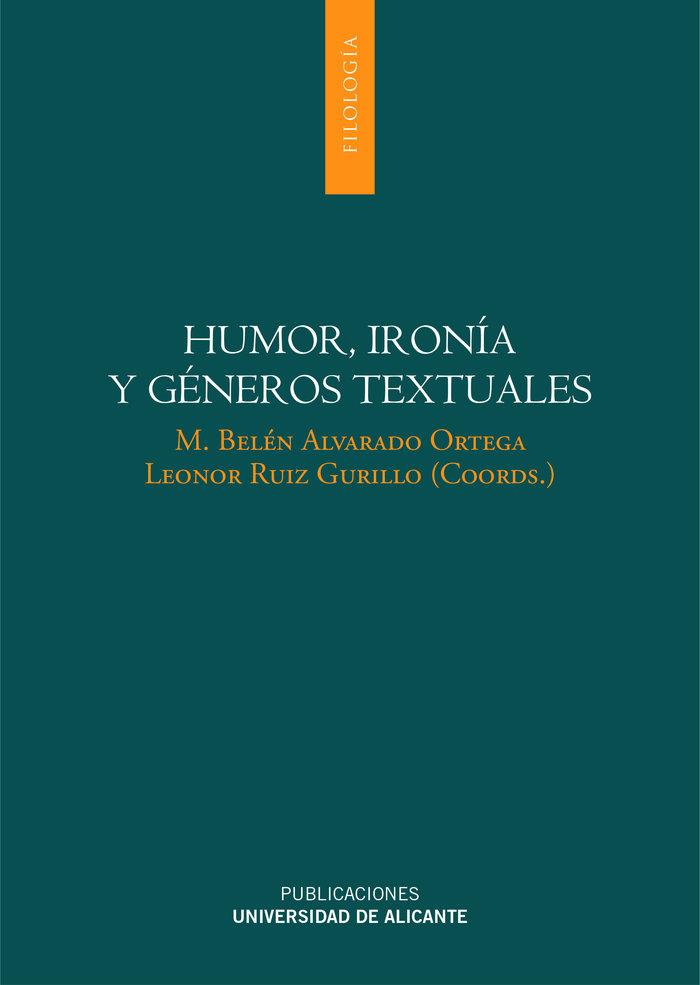 Vorderes Coverbild Humor, ironía y géneros textuales