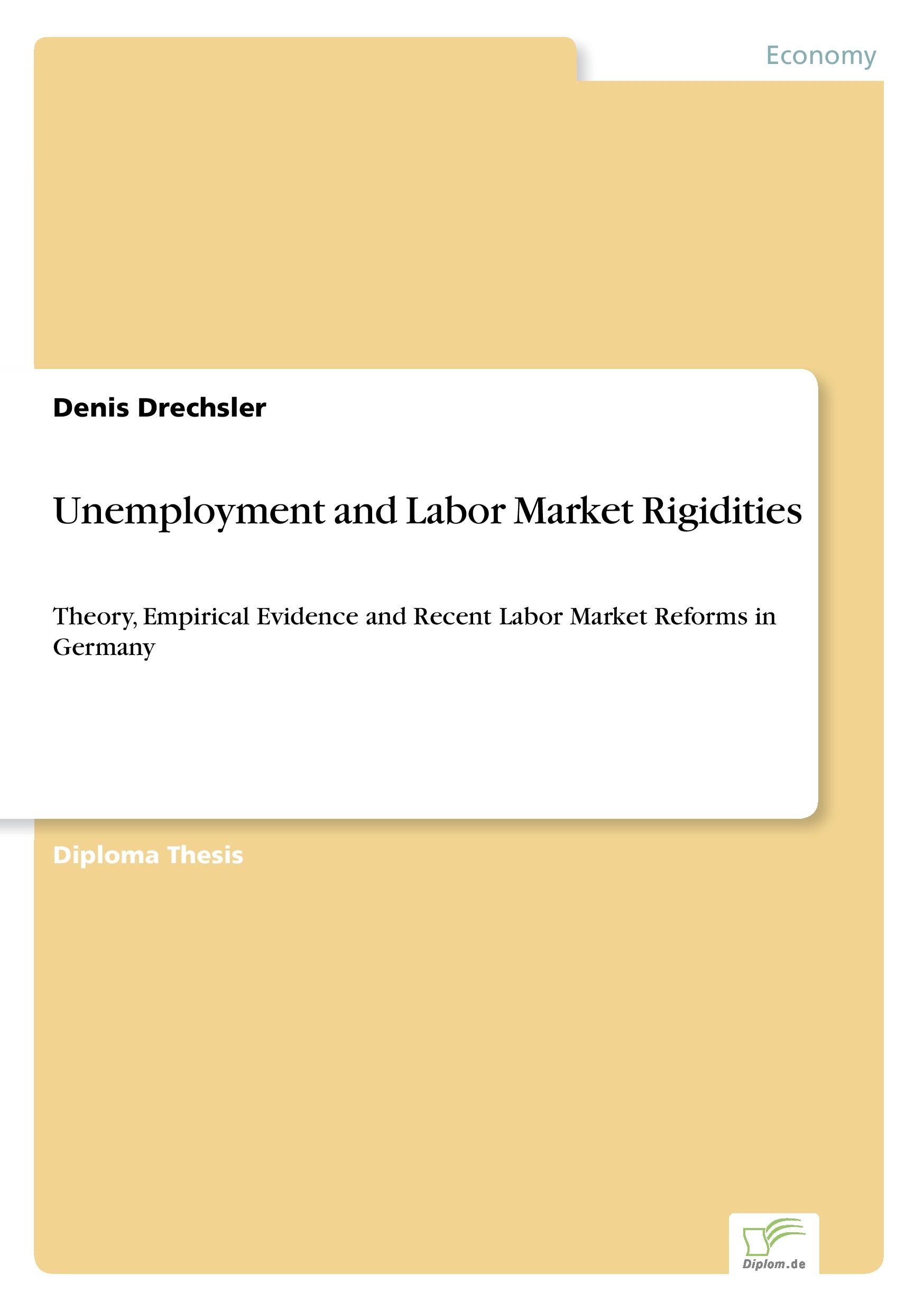 Vorderes Coverbild Unemployment and Labor Market Rigidities