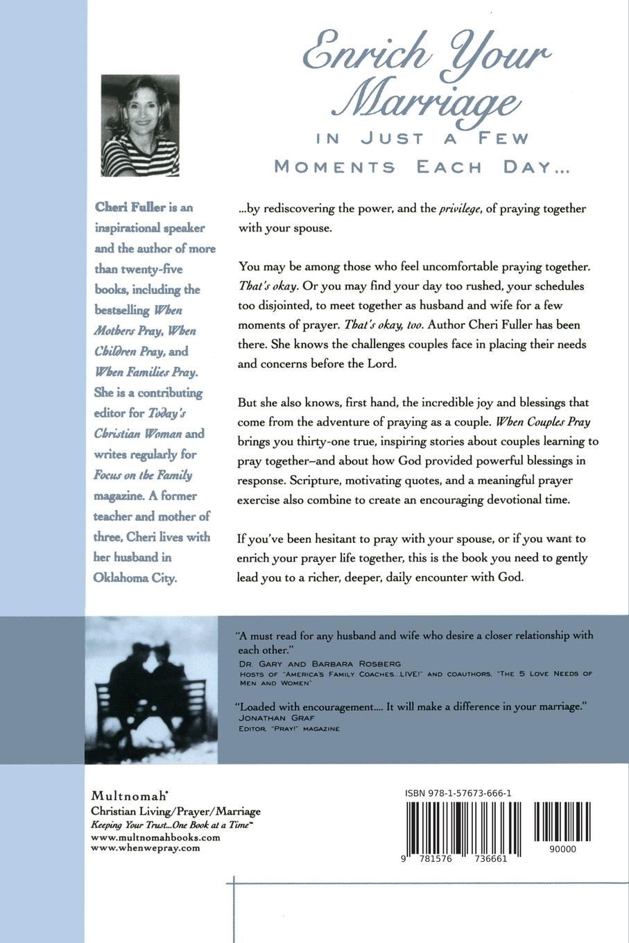 Rückseitencover When Couples Pray