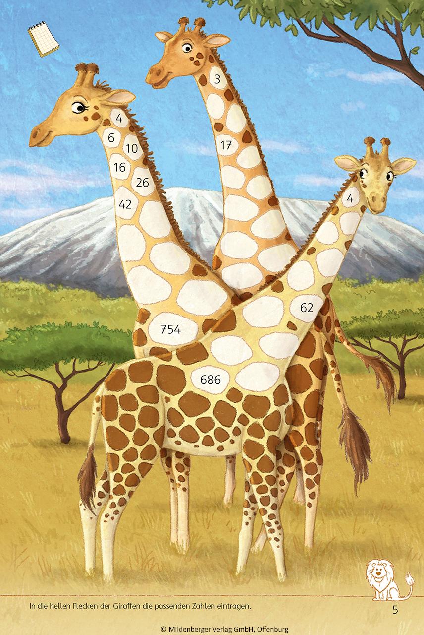 Beispielinhalt (Bild) Das Forderheft Mathematik 4