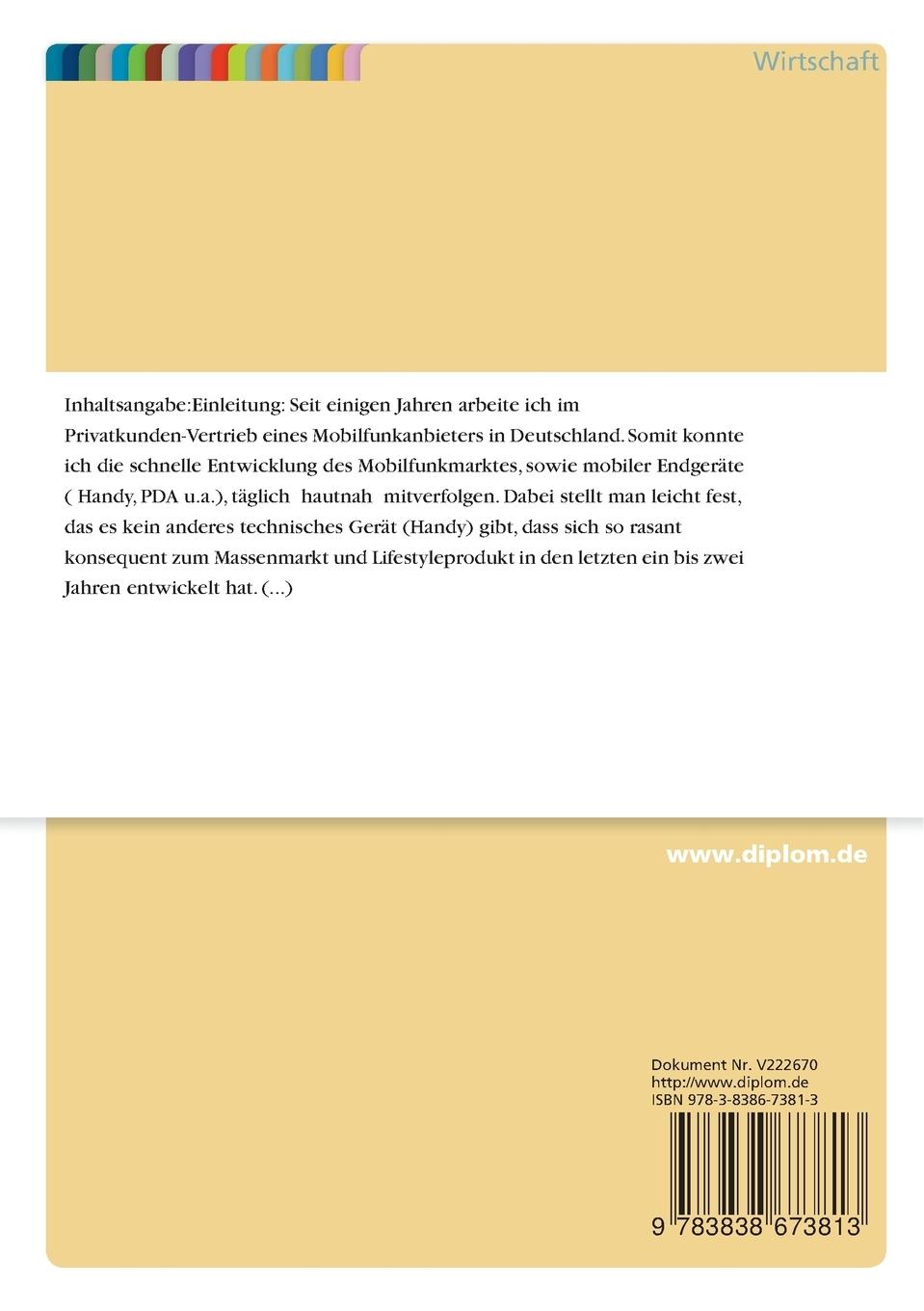 Rückseitencover Mobile Marketing