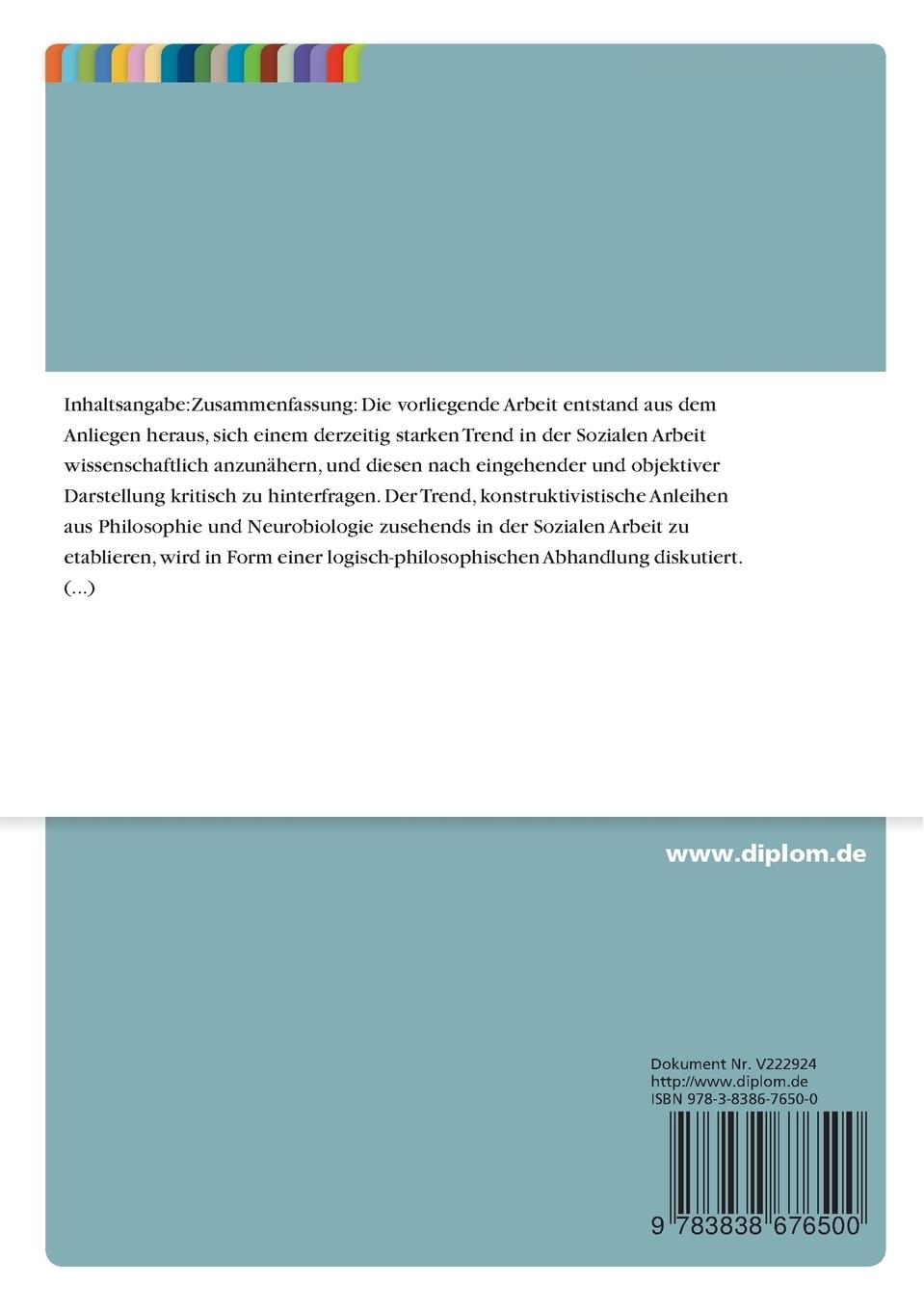 Rückseitencover Erfindungen der Wirklichkeit