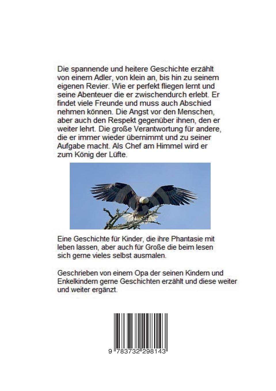 Rückseitencover Der König der Lüfte