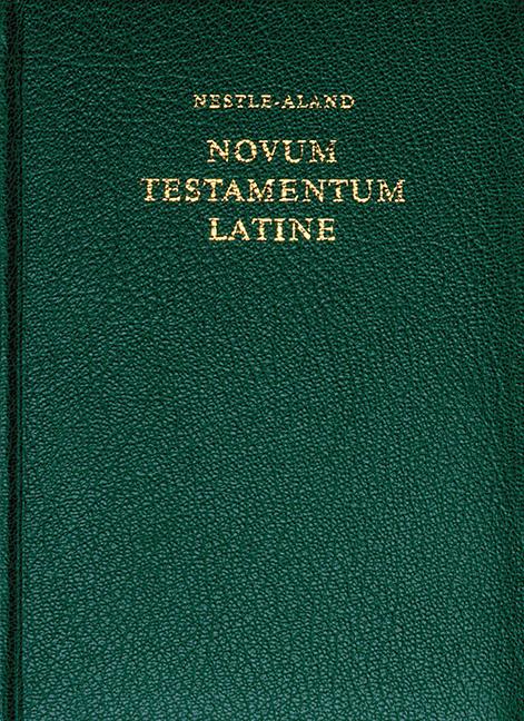 Vorderes Coverbild Novum Testamentum Latine
