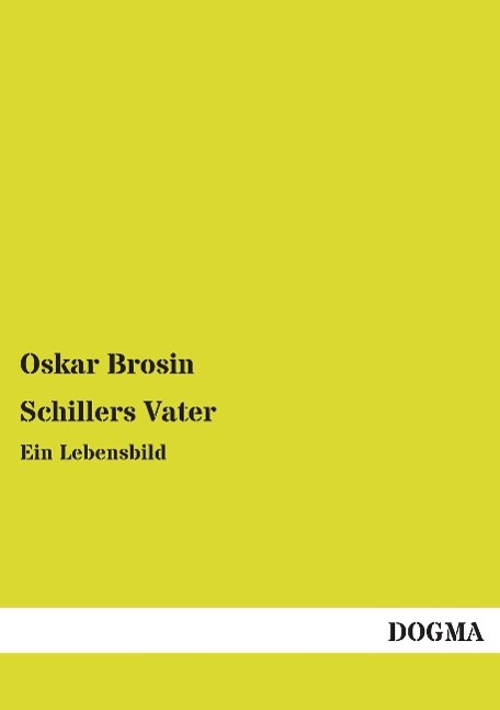 Vorderes Coverbild Schillers Vater