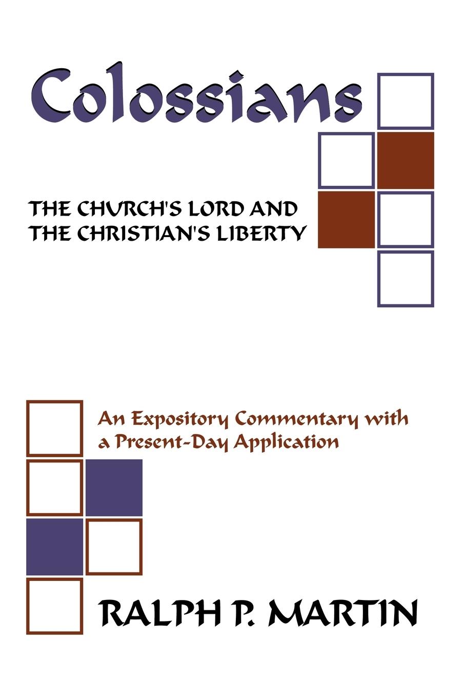 Vorderes Coverbild Colossians