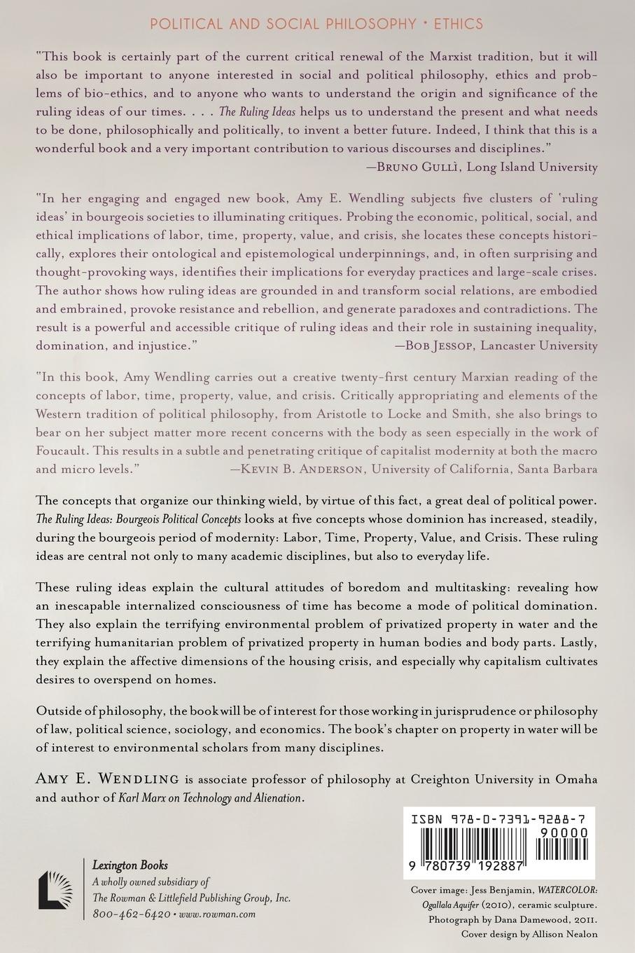 Rückseitencover Ruling Ideas