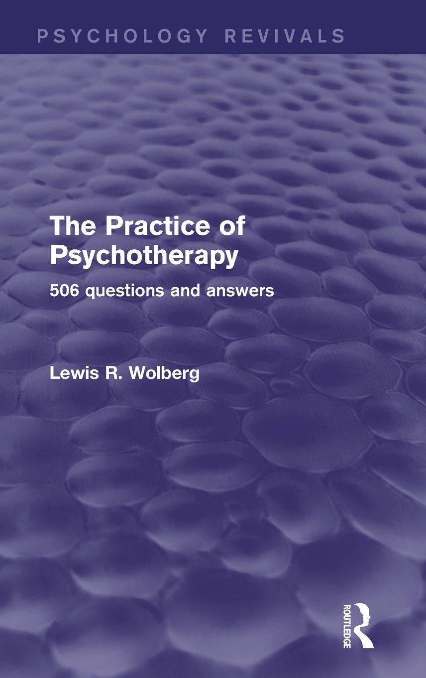 Vorderes Coverbild The Practice of Psychotherapy (Psychology Revivals)