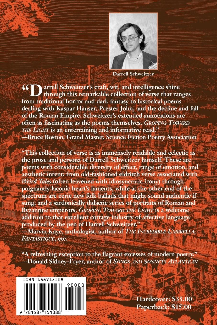 Rückseitencover Groping Toward the Light