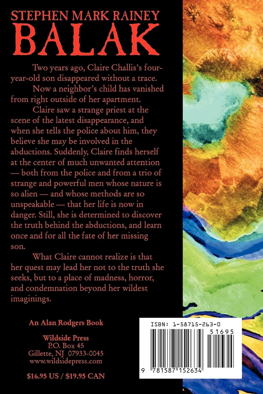 Rückseitencover Balak