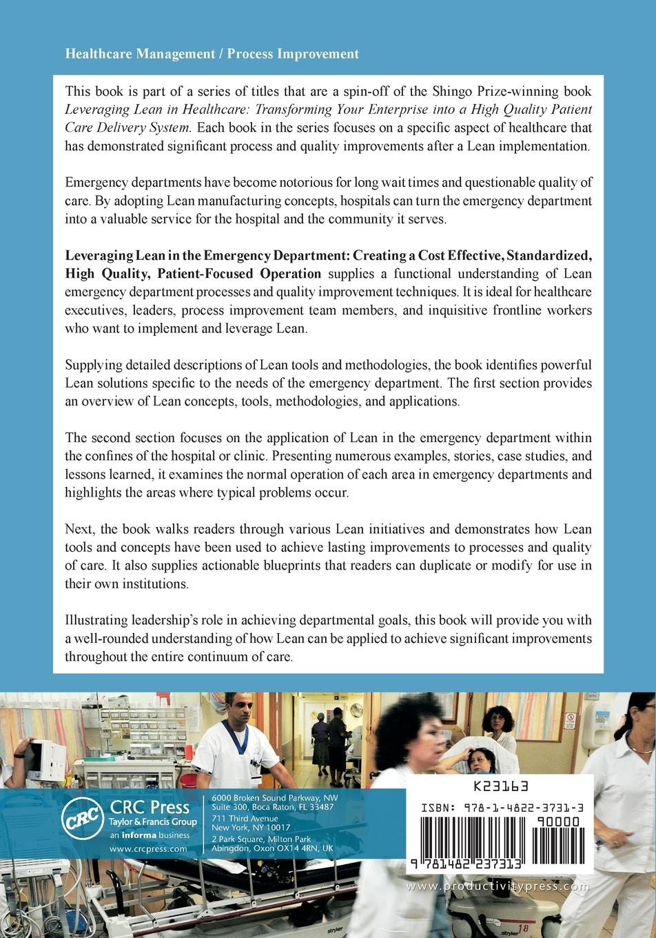 Rückseitencover Leveraging Lean in the Emergency Department