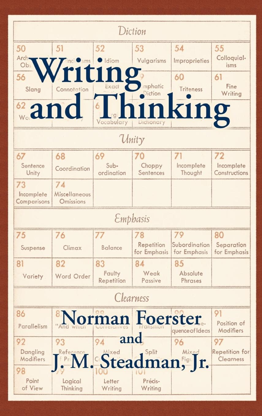 Vorderes Coverbild Writing and Thinking
