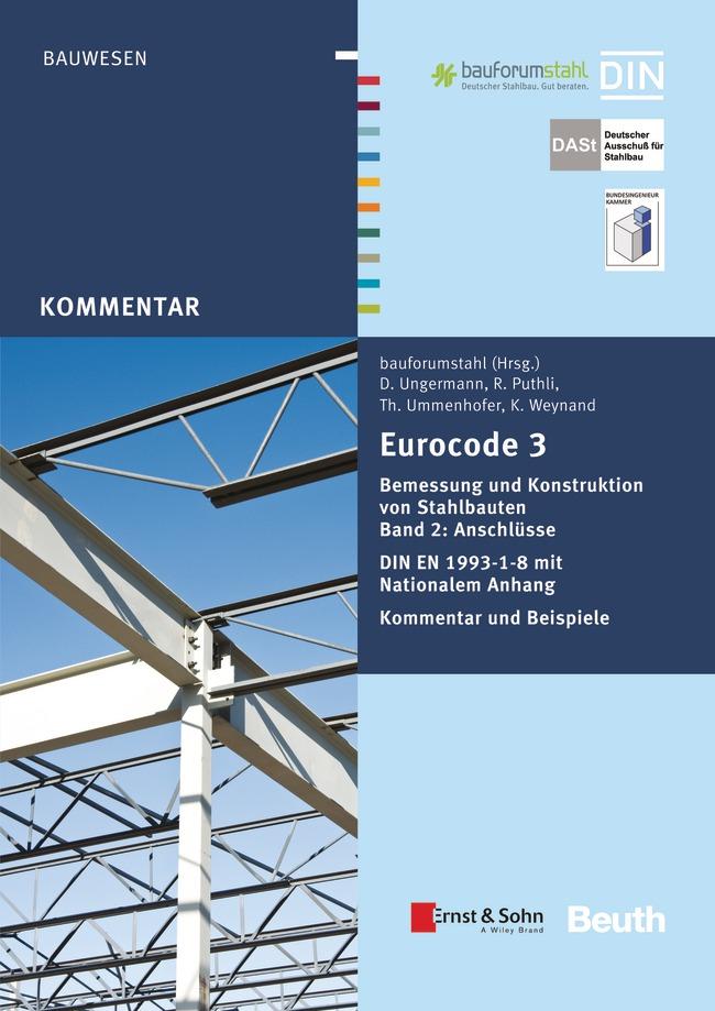 Vorderes Coverbild Eurocode 3 Bemessung und Konstruktion von Stahlbauten