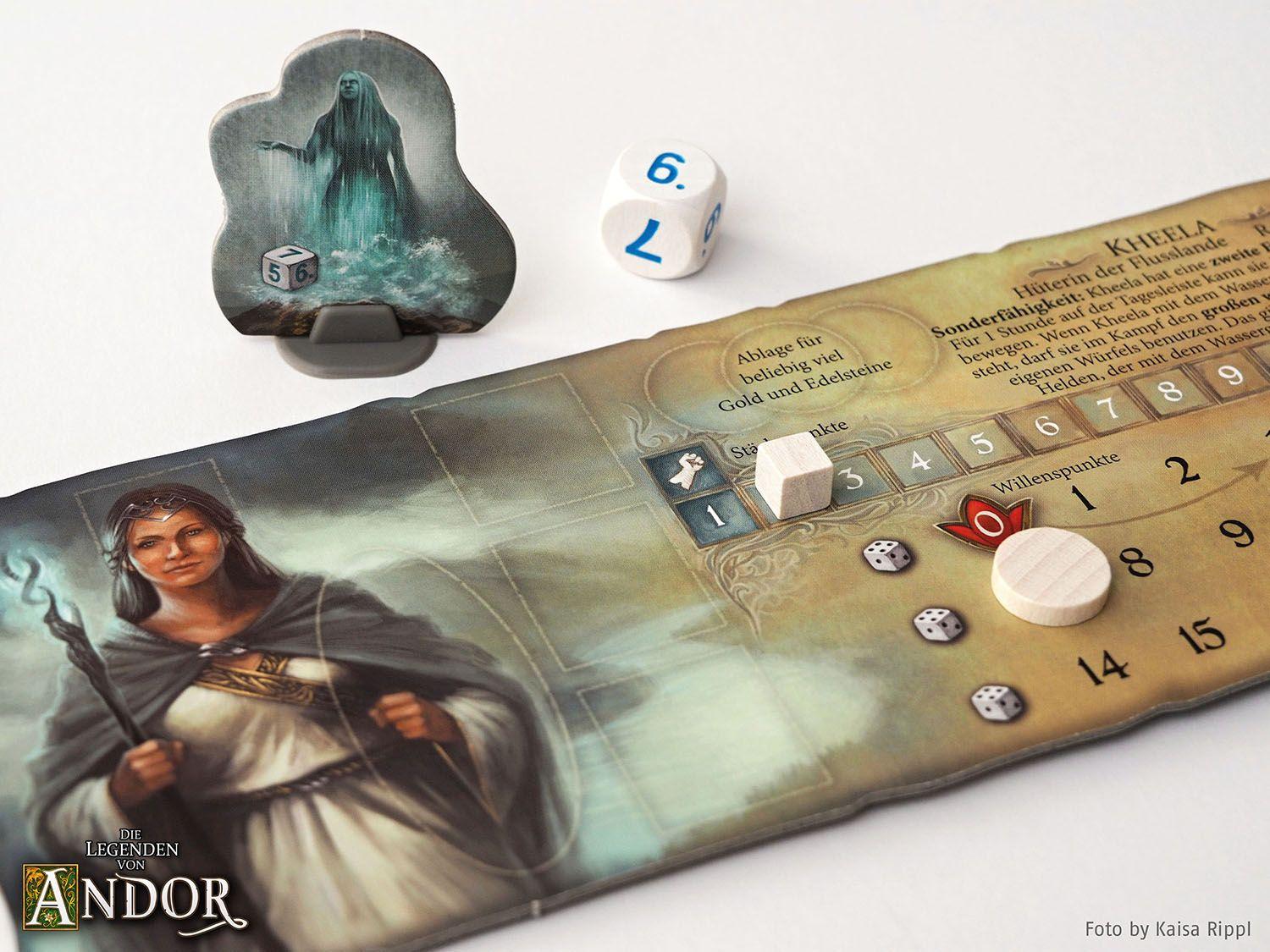 Beispielinhalt (Bild) Die Legenden von Andor - Erweiterung - Neue Helden