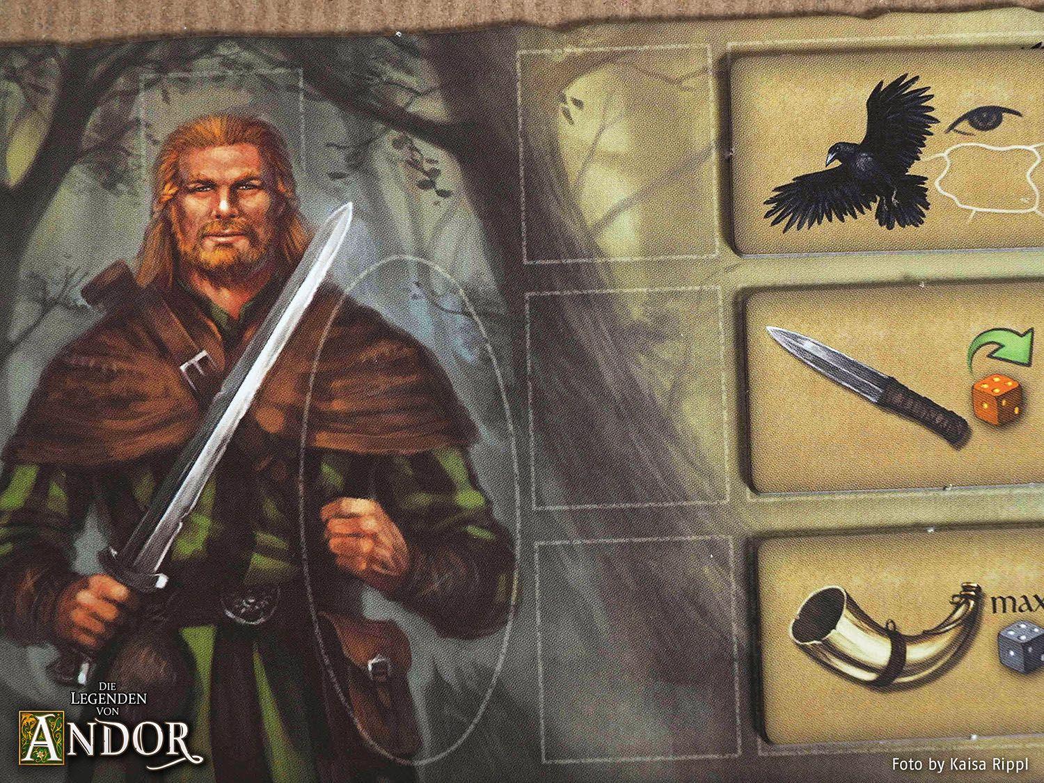 Beispielinhalt (Bild) Die Legenden von Andor - Erweiterung - Neue Helden