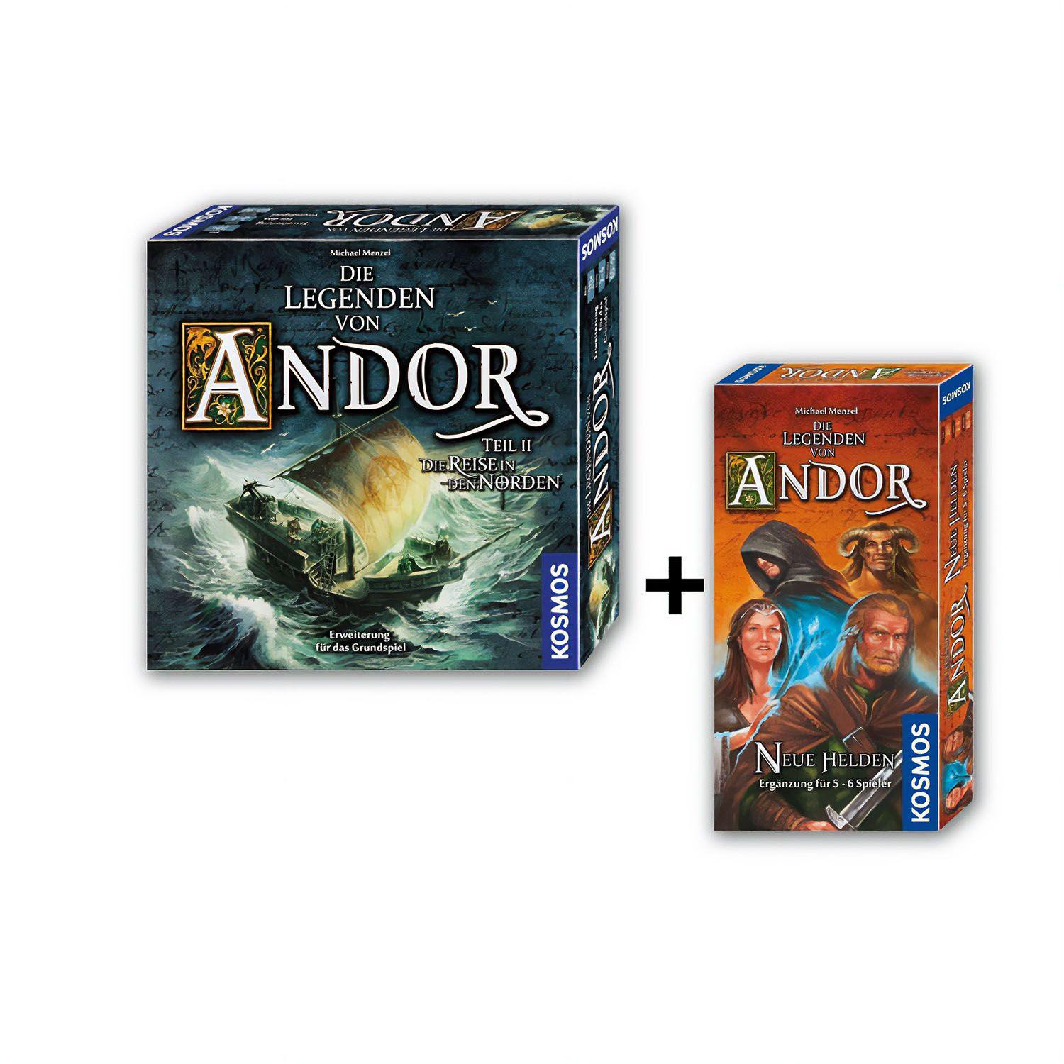 Beispielinhalt (Bild) Die Legenden von Andor - Erweiterung - Neue Helden