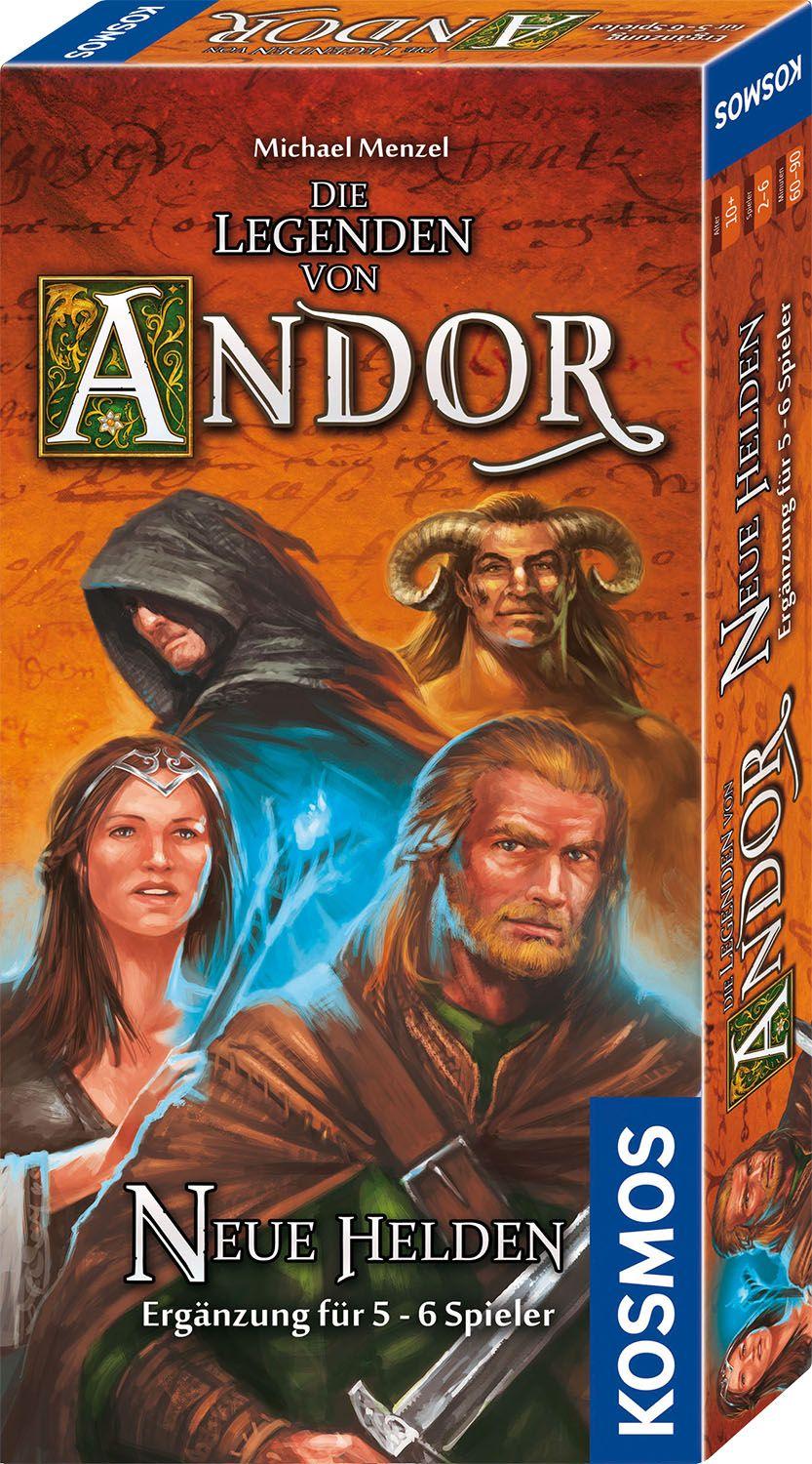 Vorderes Coverbild Die Legenden von Andor - Erweiterung - Neue Helden