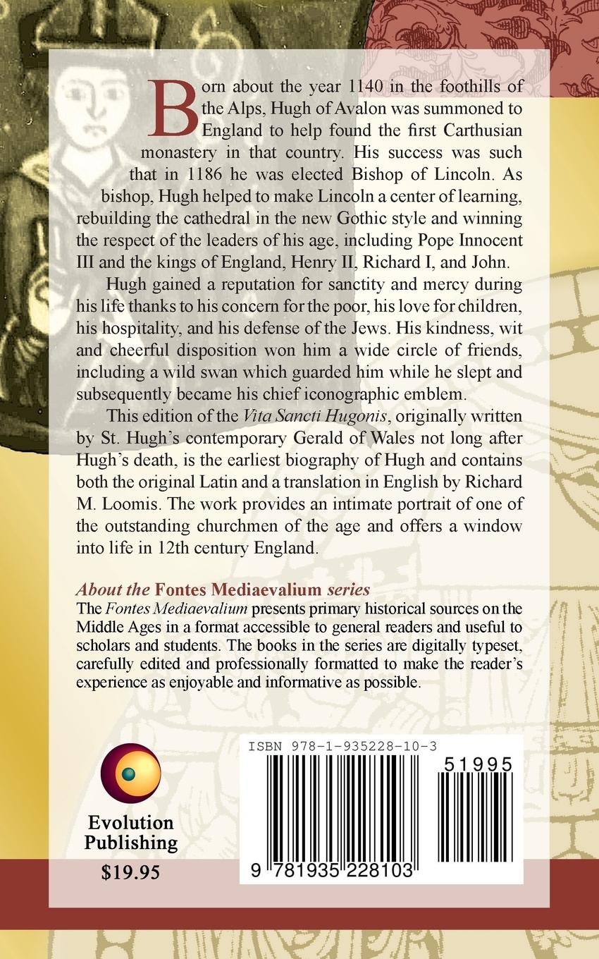 Rückseitencover The Life of Saint Hugh of Avalon