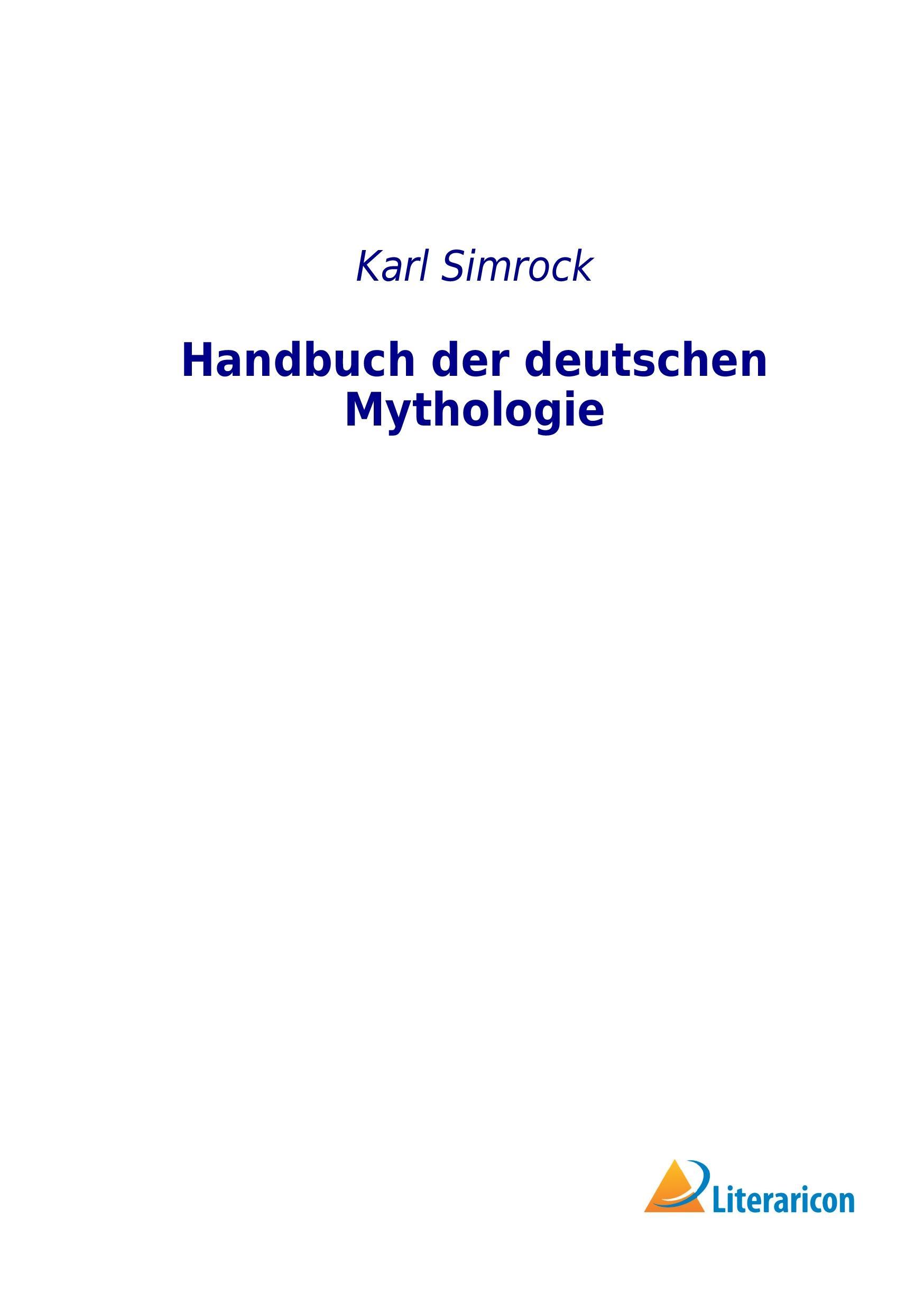 Vorderes Coverbild Handbuch der deutschen Mythologie