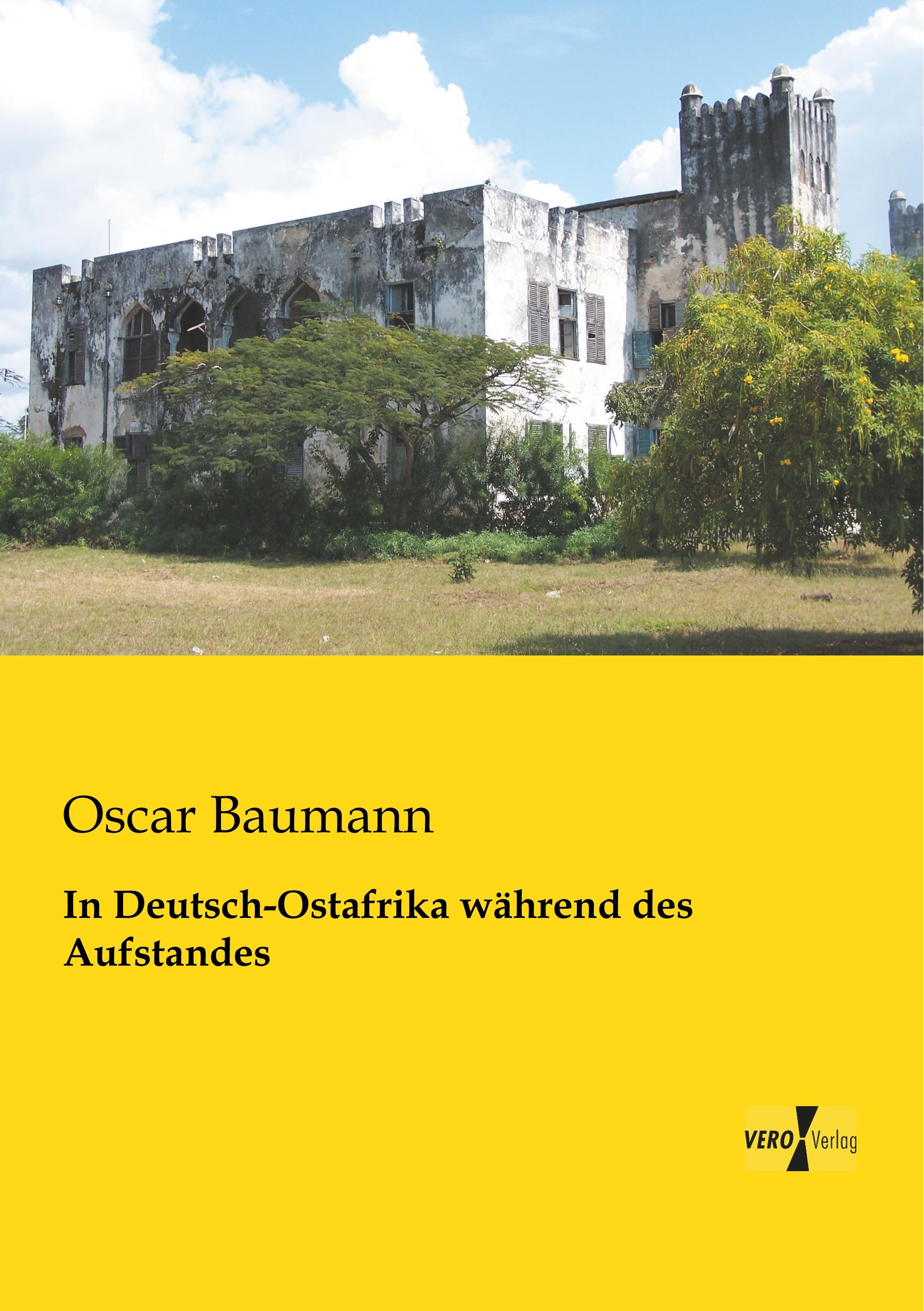 Vorderes Coverbild In Deutsch-Ostafrika während des Aufstandes