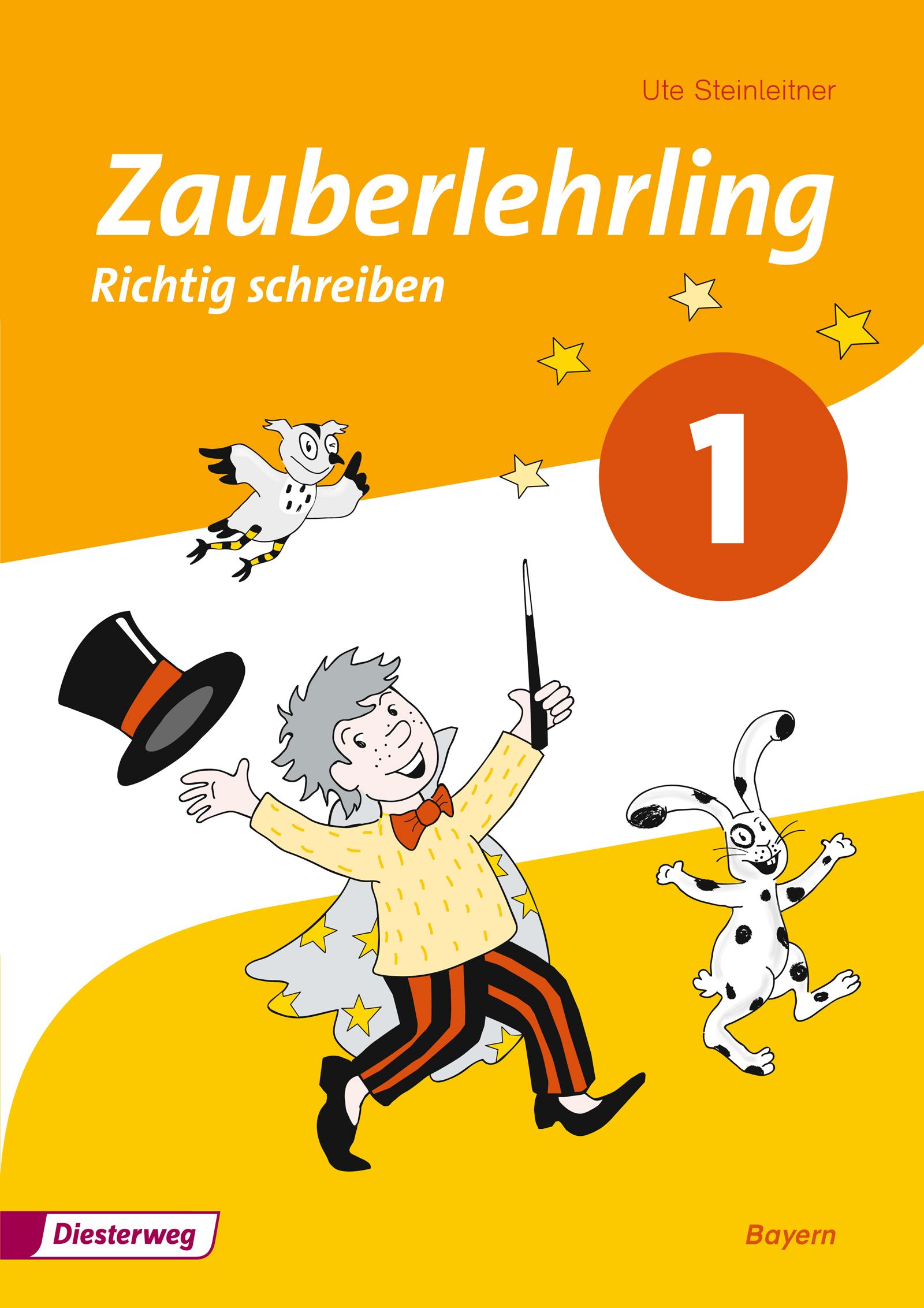 Vorderes Coverbild Zauberlehrling 1. Arbeitsheft. Bayern