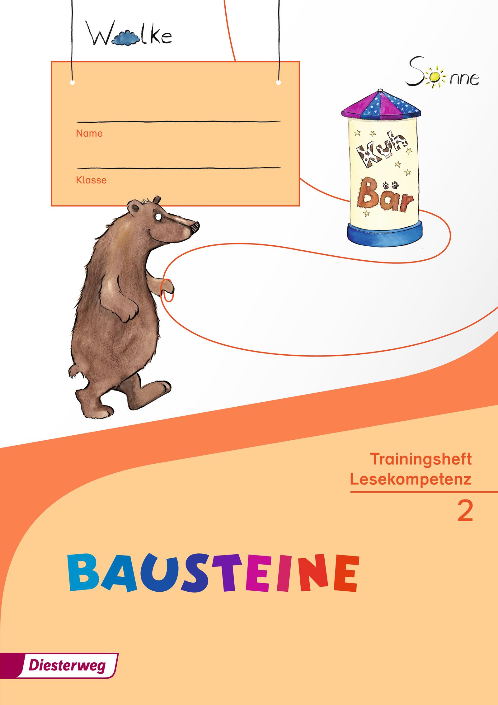 Vorderes Coverbild BAUSTEINE Lesebuch 2. Trainingsheft Lesekompetenz