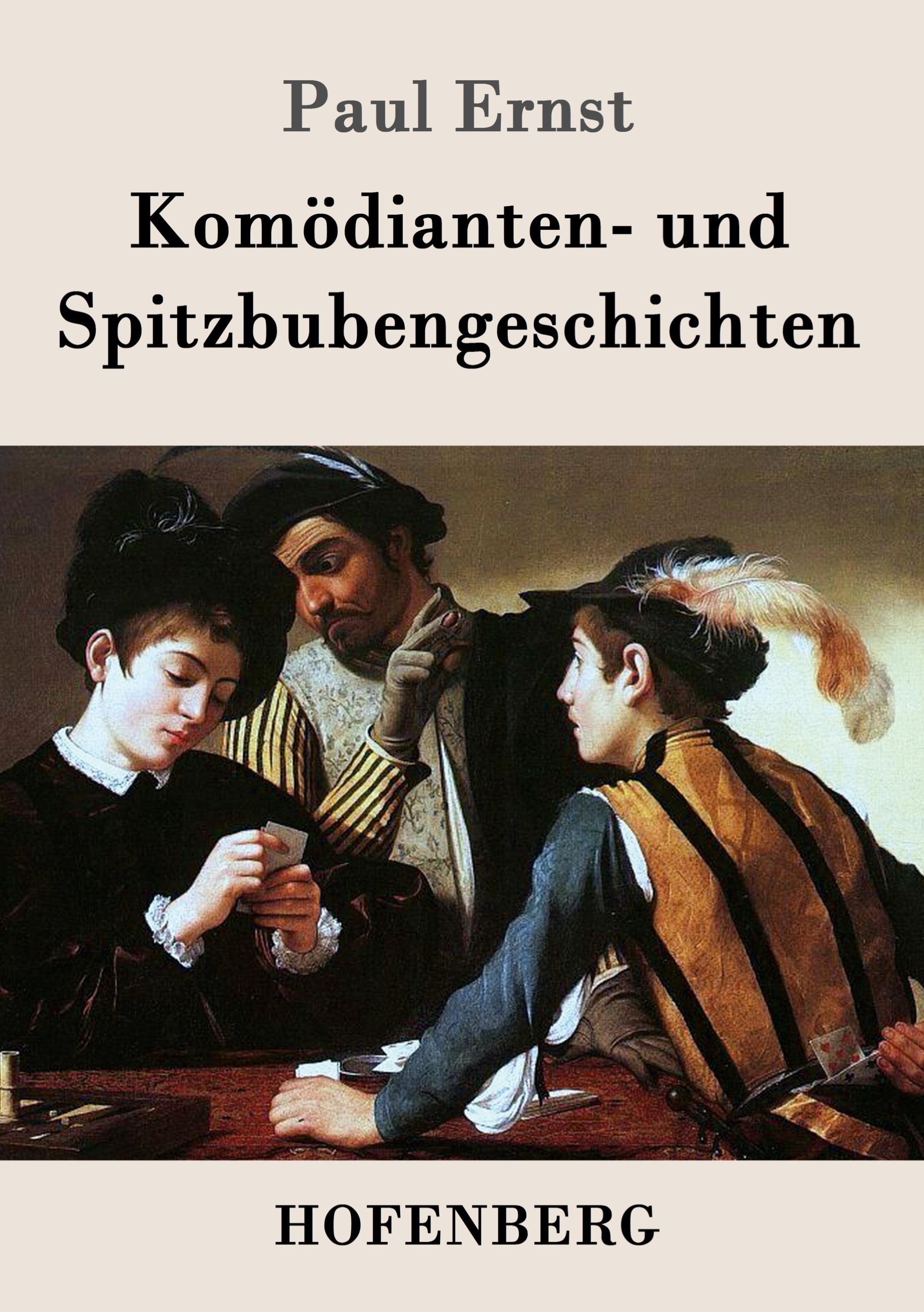 Vorderes Coverbild Komödianten- und Spitzbubengeschichten