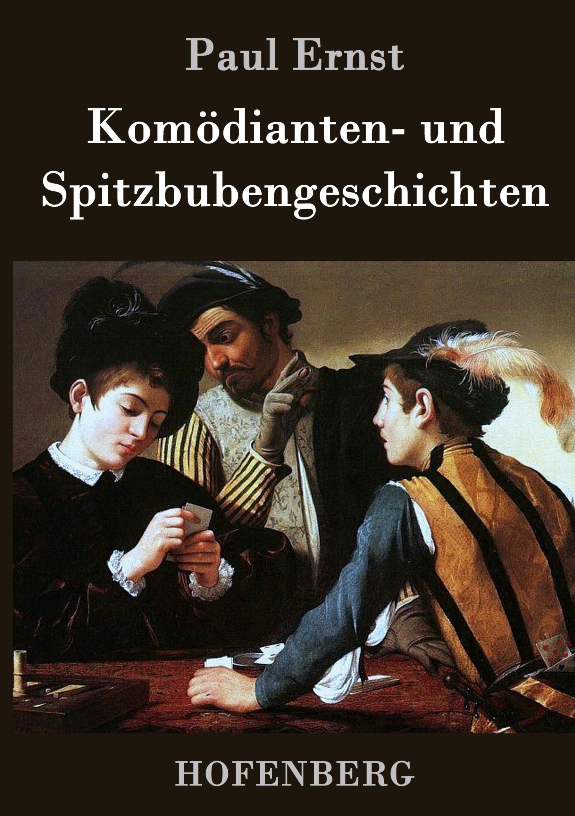 Vorderes Coverbild Komödianten- und Spitzbubengeschichten