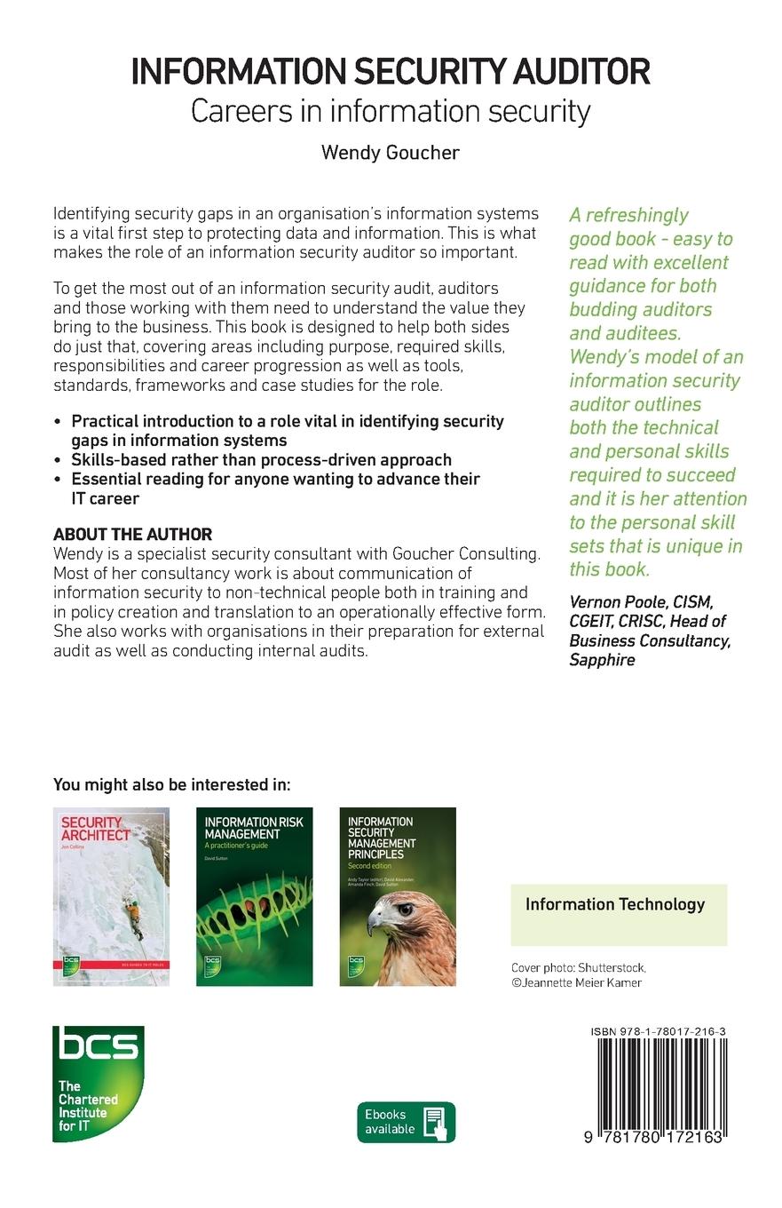 Rückseitencover Information Security Auditor
