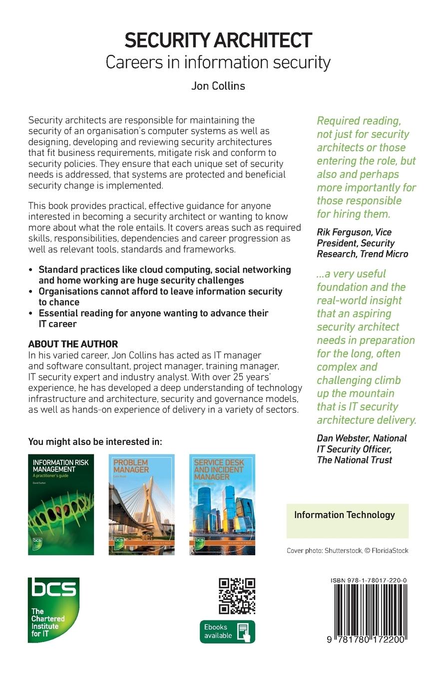 Rückseitencover Security Architect