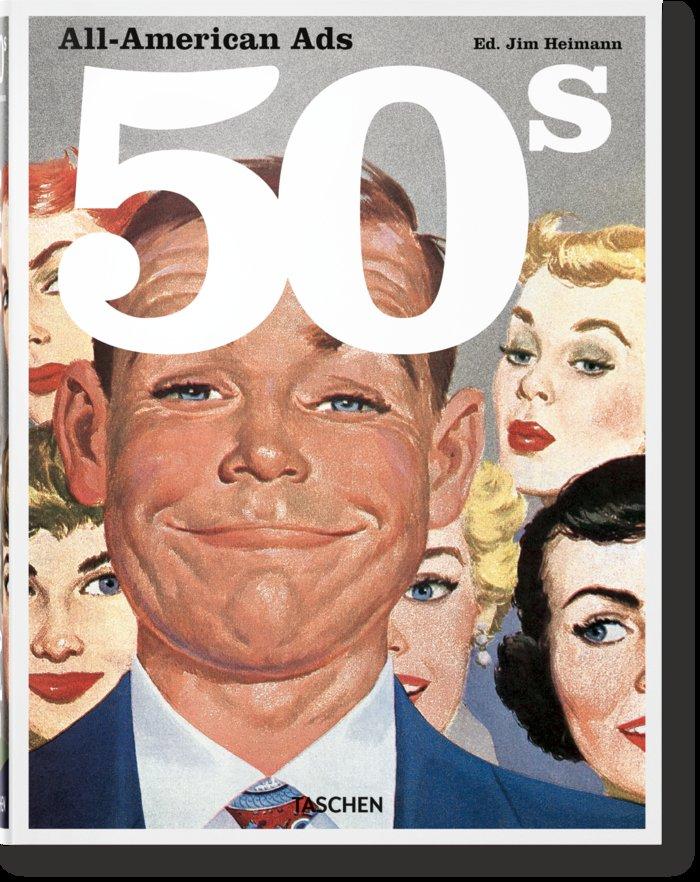 Vorderes Coverbild All-American Ads of the 50s