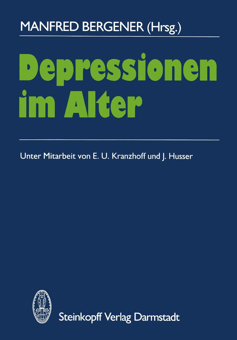 Vorderes Coverbild Depressionen im Alter