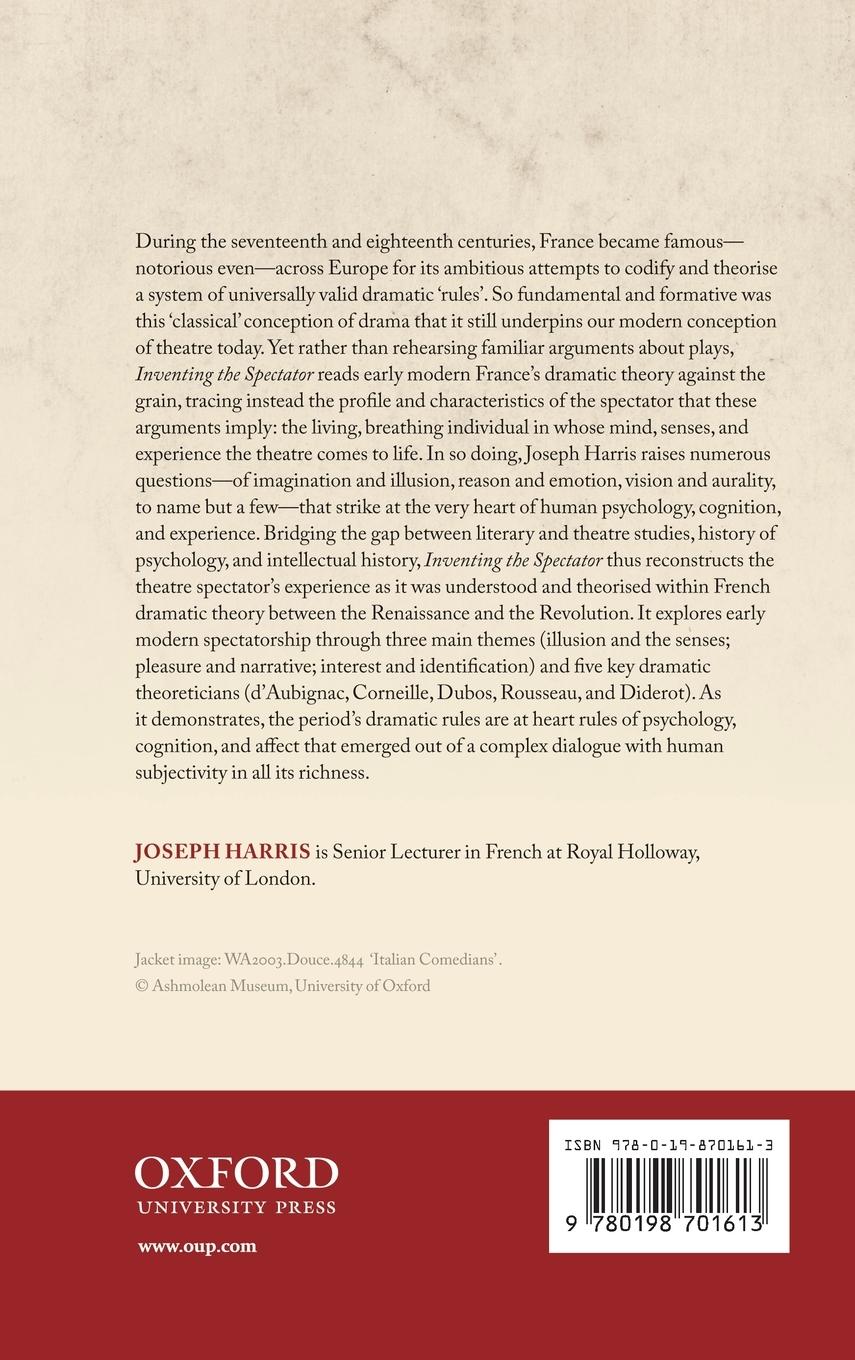 Rückseitencover Inventing the Spectator