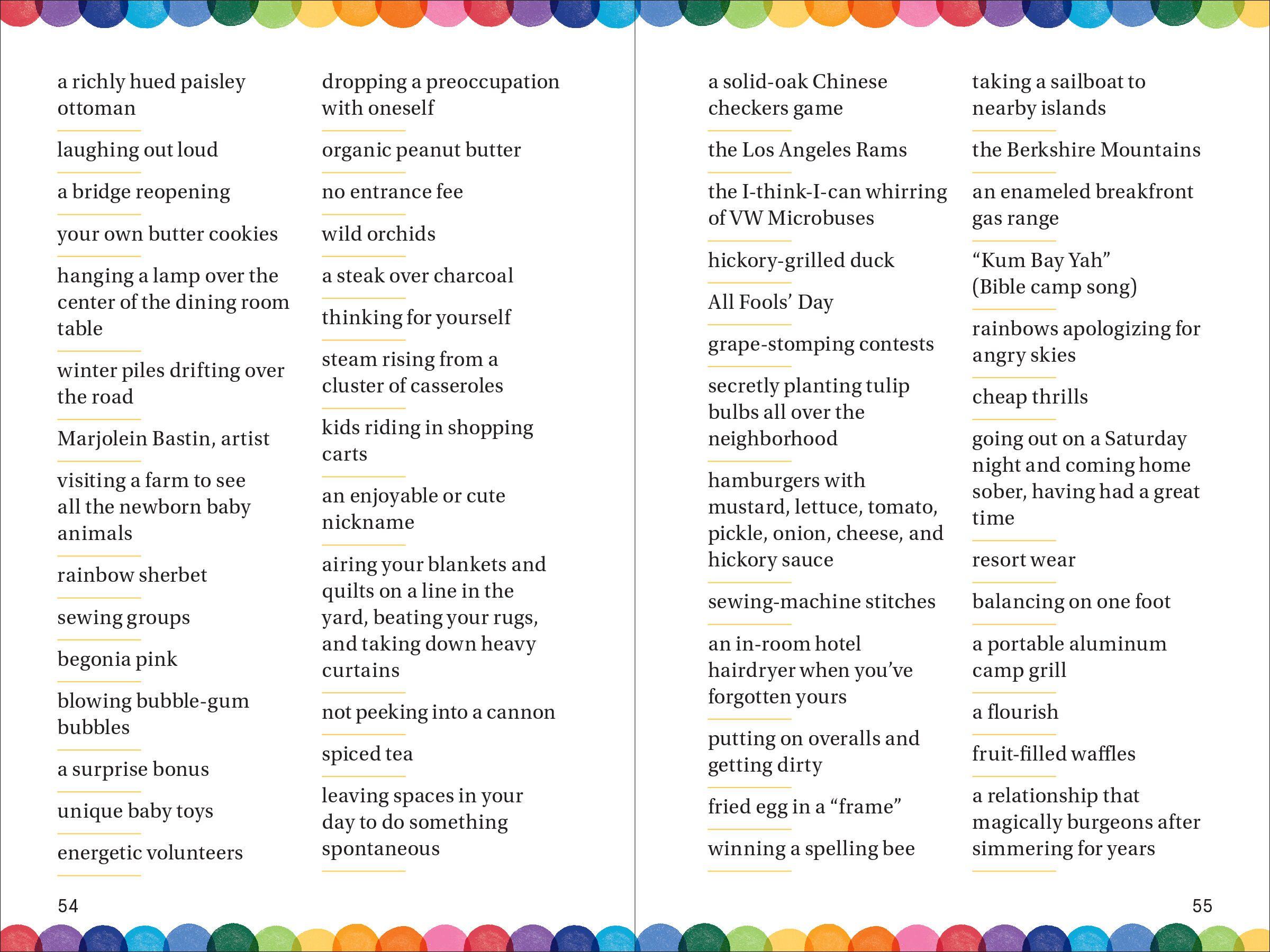 Beispielinhalt (Bild) 14,000 Things to Be Happy About. 25th Anniversary Edition