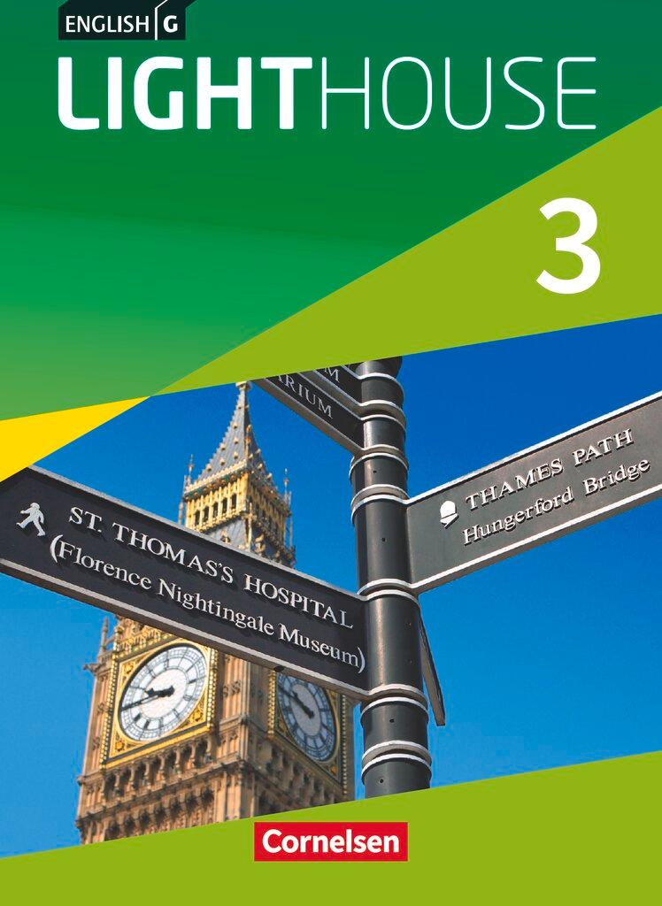Vorderes Coverbild English G LIGHTHOUSE 3: 7. Schuljahr. Schülerbuch Allgemeine Ausgabe